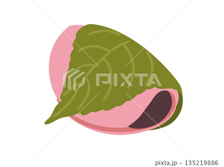 関東風の桜餅 135219886