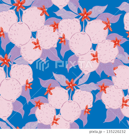 seamless pattern with abstract elements seamless pattern with abstract elements 135220232