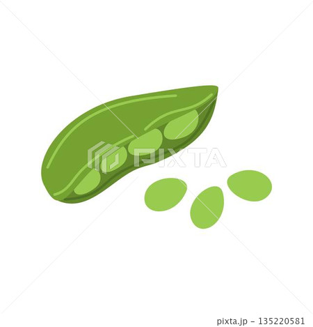 Edamame Soybean, Edamame Beans Healthy Japanese Vegetable Food 135220581