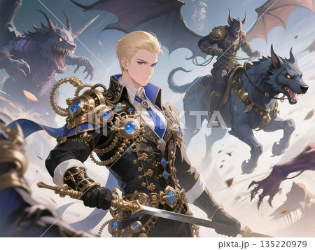 スチームパンク・ファンタジー スチームパンク・ファンタジー 135220979