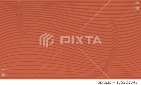 Abstract Brown Waves Seamless Blend Background.Vector Illustration 135221045