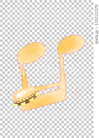 Musical notes with tambourine Musical notes with tambourine 135222370