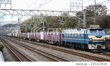 二宮の貨物列車 二宮の貨物列車 135223419