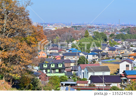 比良の丘から所沢街地の眺め 所沢市 比良の丘から所沢街地の眺め 所沢市 135224156