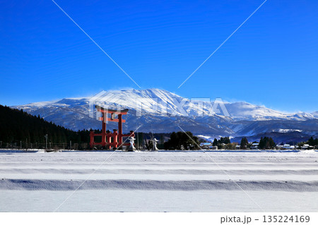 2026年1月　吹雪の月山山頂 135224169