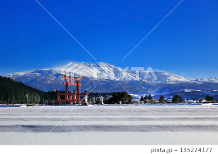 2026年1月　吹雪の月山山頂 135224177
