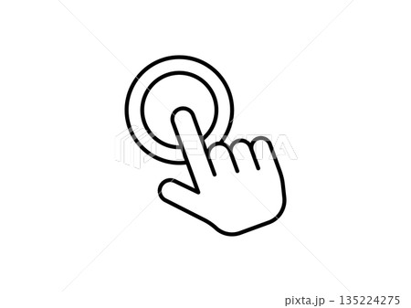 スイッチ・電源ボタンのアイコン 135224275