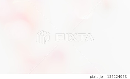 ふんわりキラキラ背景 淡いピンク色 玉ボケぼかしグラデーション ふんわりキラキラ背景 淡いピンク色 玉ボケぼかしグラデーション 135224958
