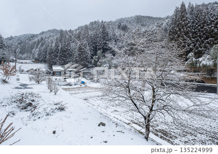 冬の田舎風景 135224999