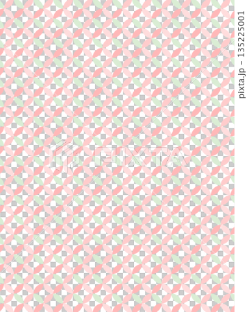 日式圖案背景，粉紅色，七寶紋樣，櫻花，桃子 135225001