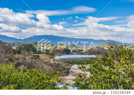 明日香村冬景色 奈良県明日香村 明日香村冬景色 奈良県明日香村 135226584