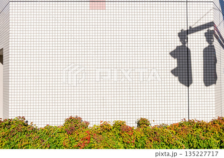 street wall background ,Industrial background, empty grunge urban street with warehouse brick wall street wall background ,Industrial background, empty grunge urban street with warehouse brick wall 135227717