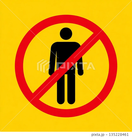 立ち入り禁止 立ち入り禁止 135228461