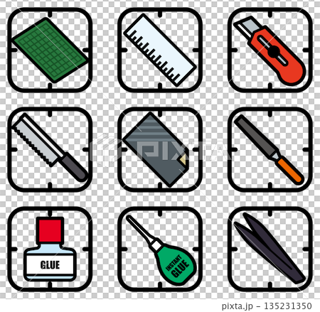 模型作成ツールアイコン① 135231350