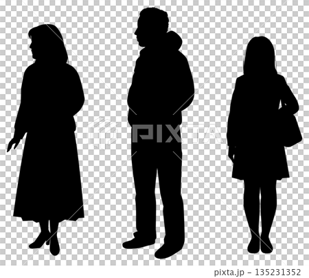 人群輪廓① 135231352