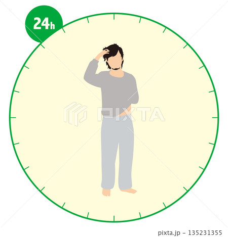 ニート男性の24時間 135231355