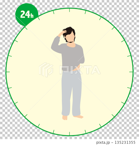 ニート男性の24時間 135231355