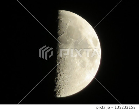半月 夜空 135232158
