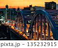 丸子橋：東京 135232915
