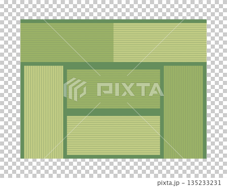 畳 6畳 ベクター 135233231