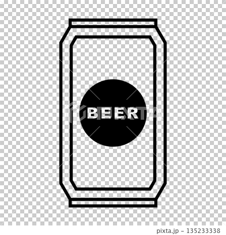 缶ビール アイコン 缶ビール アイコン 135233338