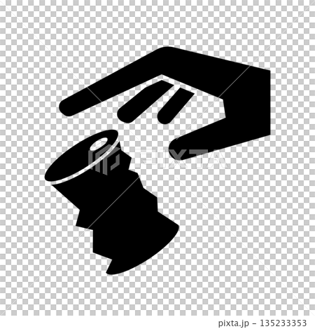 垃圾桶輪廓 135233353