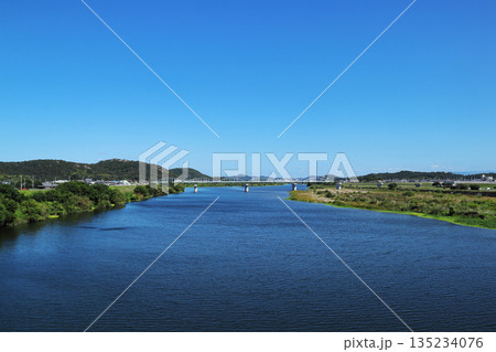 加古川の風景(兵庫県) 加古川の風景(兵庫県) 135234076