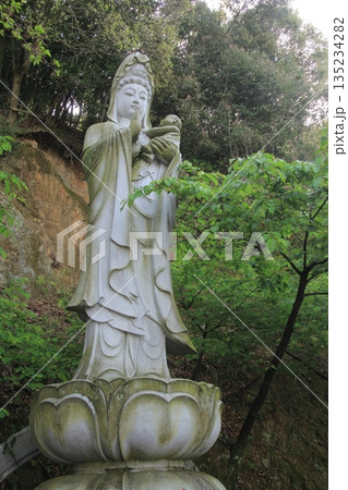 四国霊場第58番札所「仙遊寺」子安観音像 四国霊場第58番札所「仙遊寺」子安観音像 135234282