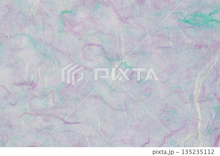 紙素材　和紙　洋紙　テクスチャー 135235112