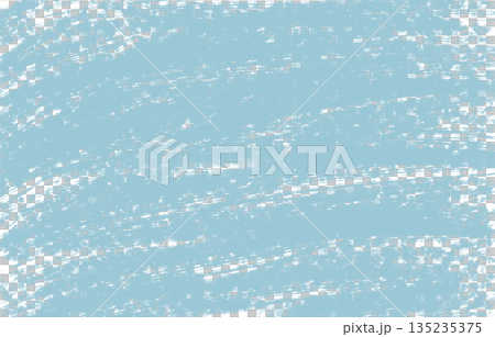 水色のムラのあるペイント背景 135235375