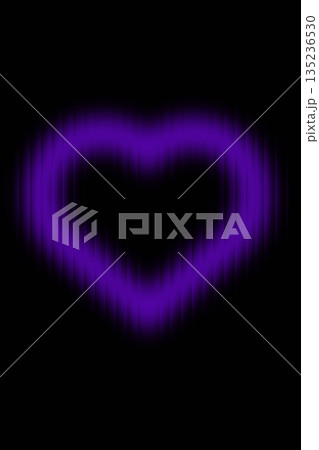 Abstract Violet Light Heart Romantic Design Abstract Violet Light Heart Romantic Design 135236530