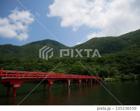 夏空と赤い橋 夏空と赤い橋 135236550