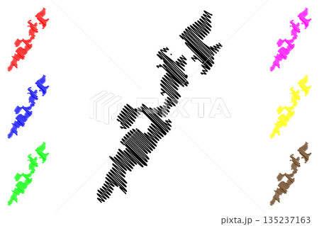 Broye-Vully District (Switzerland, Swiss Confederation, Canton of Vaud, Waadt or Vod) map vector illustration, scribble sketch Bezirk Broye Vully map Broye-Vully District (Switzerland, Swiss Confederation, Canton of Vaud, Waadt or Vod) map vector illustration, scribble sketch Bezirk Broye Vully map 135237163