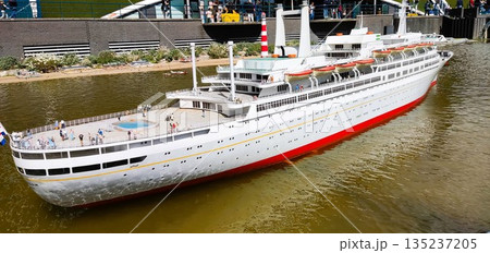 The Hague, Netherlands - May 27 2022: Netherland Miniature at Madurodam The Hague, Netherlands - May 27 2022: Netherland Miniature at Madurodam 135237205