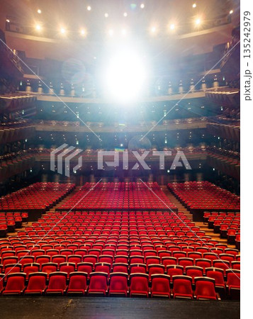 フェニーチェ堺の舞台から見た劇場の壮観 135242979