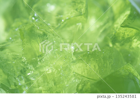 メロンゼリーのイメージ (写真素材) メロンゼリーのイメージ (写真素材) 135243581