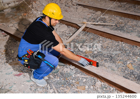 Precise assessment of railway in historic shell environment 135244600