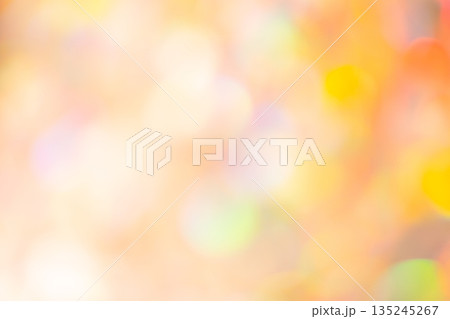 オレンジカラー系キラキラ背景イメージ 135245267