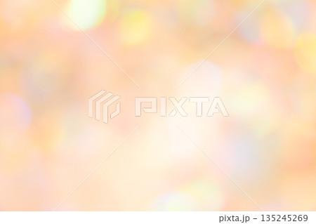 オレンジカラー系キラキラ背景イメージ 135245269
