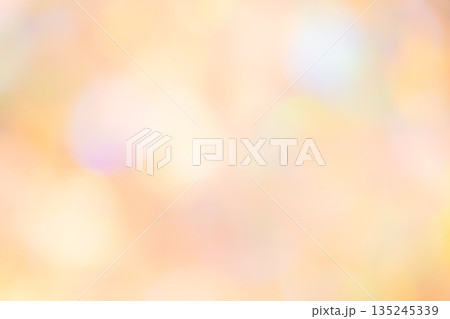 オレンジカラー系キラキラ背景イメージ オレンジカラー系キラキラ背景イメージ 135245339