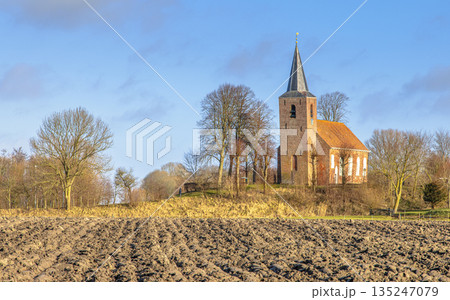 Church of Eenum on high tide mound Church of Eenum on high tide mound 135247079