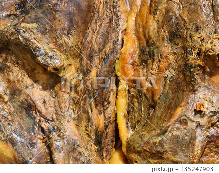 luxurious gemstone detailed, richly colored agate with organic marbling and shimmering golden luxurious gemstone detailed, richly colored agate with organic marbling and shimmering golden 135247903
