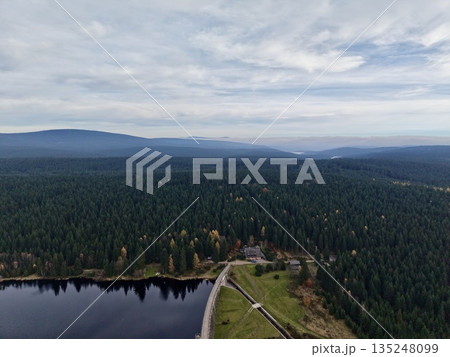 tranquil forested lakeshore site with clusters of cabins ready for development and investment tranquil forested lakeshore site with clusters of cabins ready for development and investment 135248099