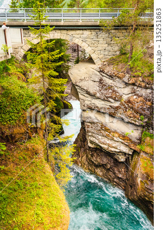 Gudbrandsjuvet gorge in Norway 135251863