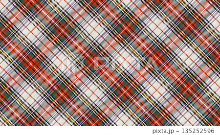 Traditional Scottish Tartan Fabric Brown Texture Traditional Scottish Tartan Fabric Brown Texture 135252596
