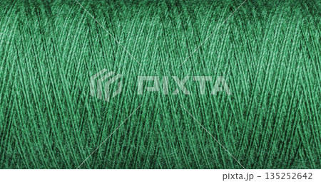 Green Thread Texture with Weave for Creative Craft Projects Green Thread Texture with Weave for Creative Craft Projects 135252642