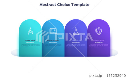 Modern Infographic Business Banner. Vector Illustration Modern Infographic Business Banner. Vector Illustration 135252940