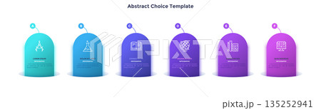 Modern Infographic Business Banner. Vector Illustration 135252941