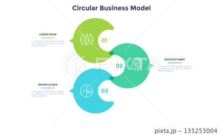Modern Infographic Business Banner. Vector Illustration 135253004
