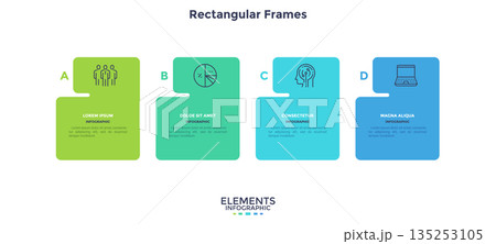 Modern Infographic Business Banner. Vector Illustration 135253105